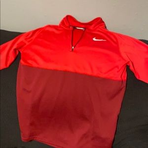 Nike running dri-fit 1/4 zip.